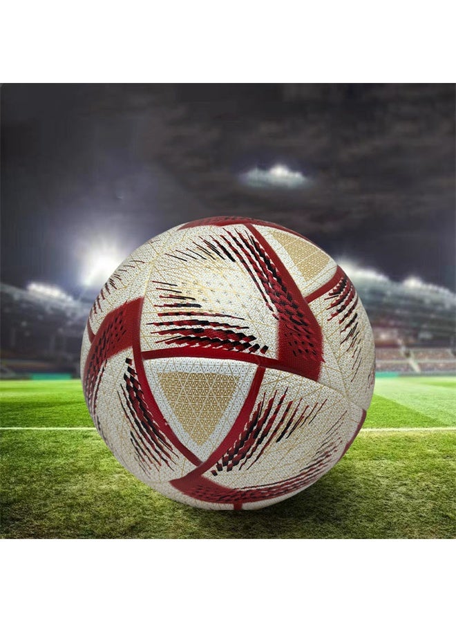 هومستر كرة القدم ، كرة القدم التدريبية ، الكرة النهائية لكأس العالم ، المرتبطة الحرارية ، الحجم 5 ، متينة للمباريات المكثفة والتدريب - Image 2