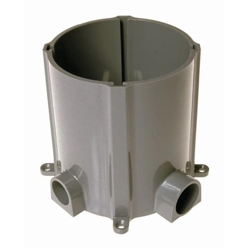 Hubbell Non-Metallic Floor Box for Concrete Pour, with 3/4 and 1 in. Hubs - Image 1