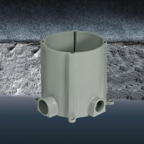 Hubbell Non-Metallic Floor Box for Concrete Pour, with 3/4 and 1 in. Hubs - Image 2