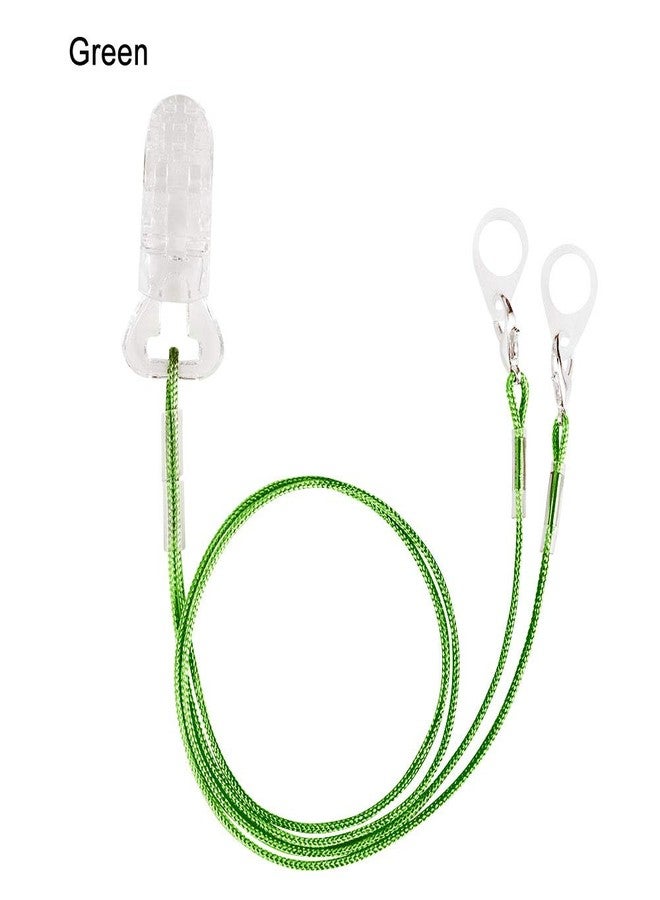 SoundLink Hearing Aid Clip - Anti-Lost Hearing Aids Lanyard Protector BTE Clip Holder for Adults Seniors (Green) - Image 2