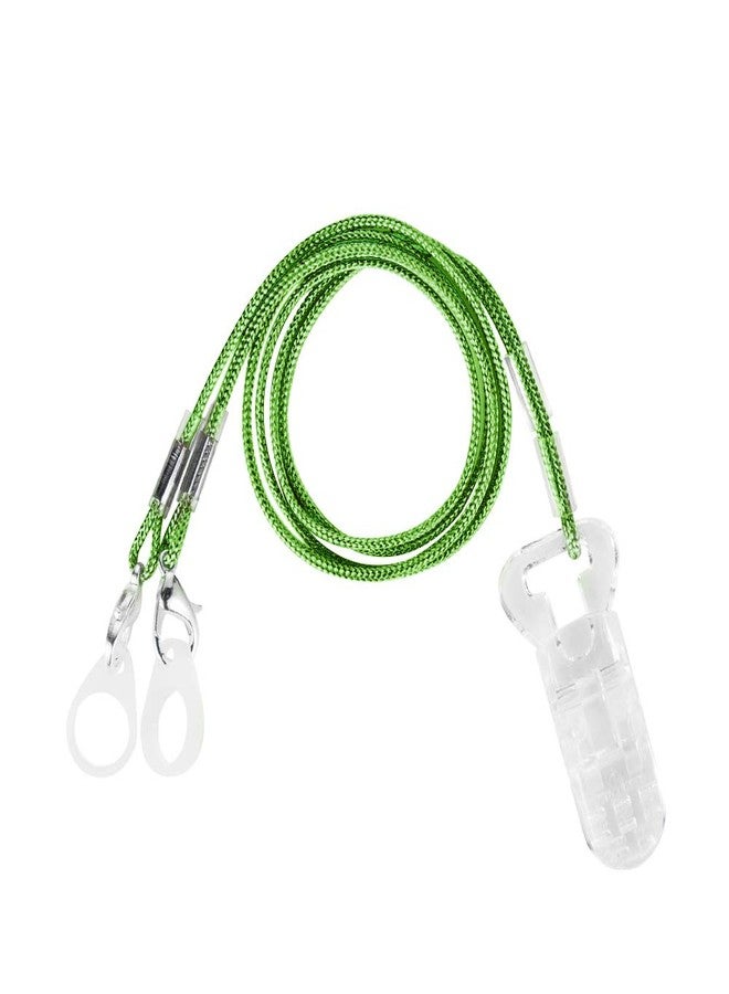 SoundLink Hearing Aid Clip - Anti-Lost Hearing Aids Lanyard Protector BTE Clip Holder for Adults Seniors (Green) - Image 3