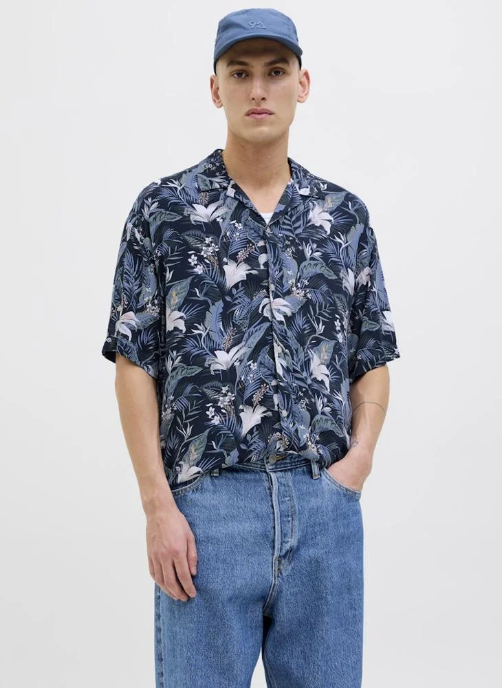 جاك اند جونز Jjejeff Printed Regular Fit Shirt