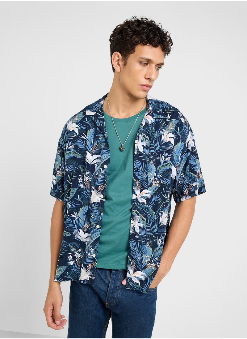 JACK & JONES Jjejeff Printed Shirt  - Image 1