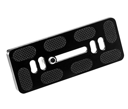 Fotasy 100mm Arca Swiss Plate, 100 mm QR Quick Release, Long Arca Type Plate, Tripod Quick Release Plate fits Arca-Swiss Standard Clamp for DSLR Camera Lens Tripod Ballhead - Image 2