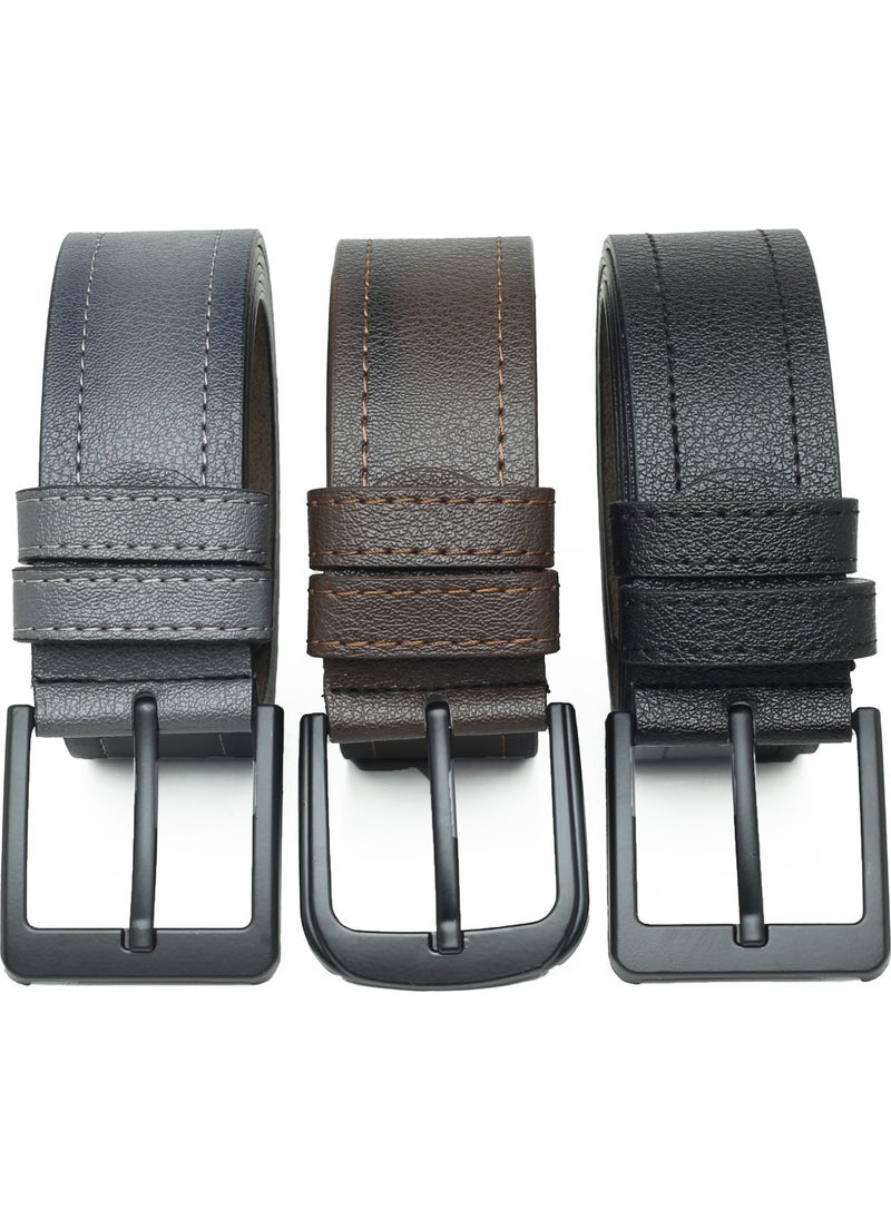 3 Pieces Men's Belt Suitable for Jeans Canvas - pzsku/Z6C3DA70FCA15DDF6EF53Z/45/_/1725613226/d1f357ad-44f1-4bf3-bdd1-088c4030f262