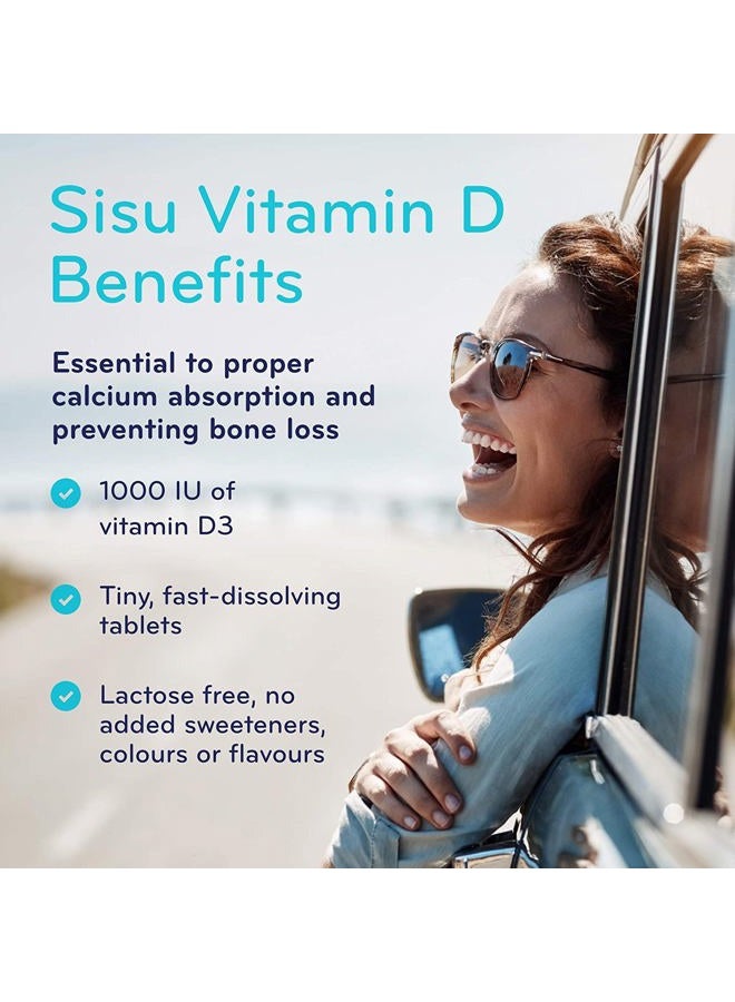 SISU Vitamin D 1000 Iu Family Size, 200 CT - Image 4