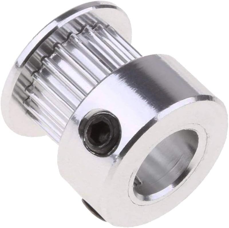 Saipor Saiper GT2 Timing Belt Pulley 20 Teeth Bore 8mm(5pcs), Aluminum Synchronous Wheel for 3D Printer - Image 3