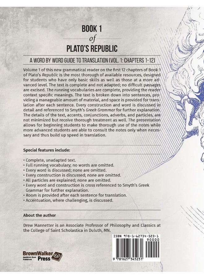 Book 1 of Plato's Republic: A Word by Word Guide to Translation (Vol. 1: Chapters 1-12)  - Image 2