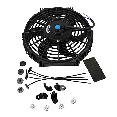 JDMSPEED New Universal Electric Radiator Slim Cooling Fan Push Pull 10" Inch 12v 80w 1750CFM - Image 5