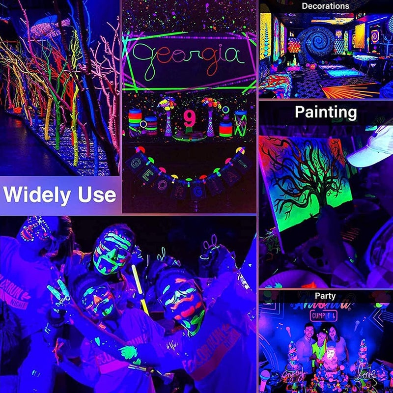 UV LED Black Light, 60W 395nm Ultraviolet LED Flood Light, IP66 Waterproof Ultraviolet Blacklight for Dog Cat Urine Pet Dry Stains Party Disco Club Aquarium Decorations - Image 5