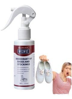 WILLIAM WEIR Shoe Spray Deodorizer - Shoe Spray Odor Eliminator Spray,120ml Natural Long-Lasting Quick Dry Shoe Smell Fighter for Canvas, Leather, Gym Shoes  - Deodorant of Shoes and Stockings  - Image 1