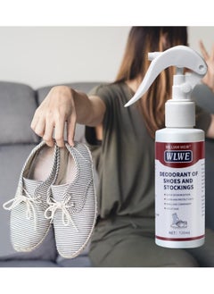 WILLIAM WEIR Shoe Spray Deodorizer - Shoe Spray Odor Eliminator Spray,120ml Natural Long-Lasting Quick Dry Shoe Smell Fighter for Canvas, Leather, Gym Shoes  - Deodorant of Shoes and Stockings  - Image 4