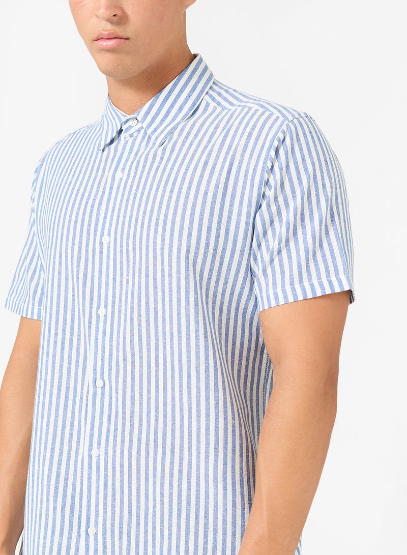 سفنتي فايف قميص كلاسيكي بقصة عادية - Image 3