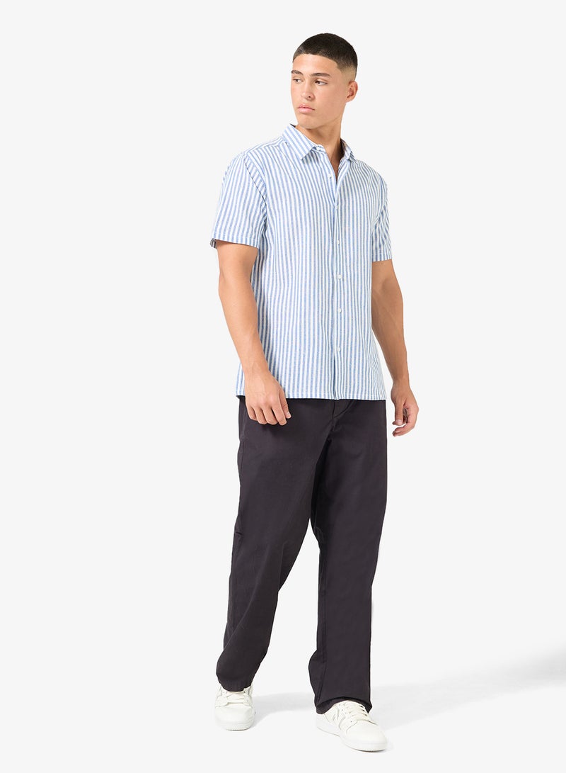 سفنتي فايف قميص كلاسيكي بقصة عادية - Image 4