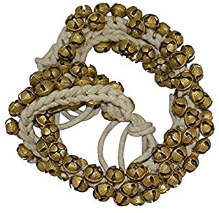 UAPAN MetalCraft Ghungroo White Cotton String (100+100(1.4 cm)) - Image 1