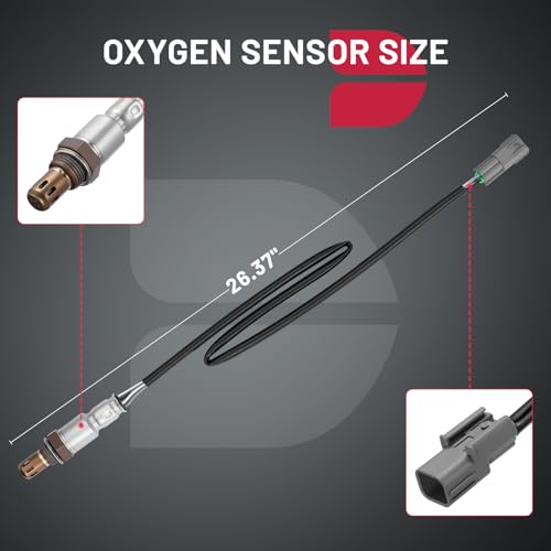 BDFHYK حساس الأكسجين BDFHYK حساس O2 السفلي، متوافق مع كيا أوبتيما 2016-2020، سورينتو، سبورتاج 2017-2021، تيليورايد، متوافق مع هيونداي سوناتا 2015-2017، توكسون، سانتا في، 250-241276 1PCS - Image 3