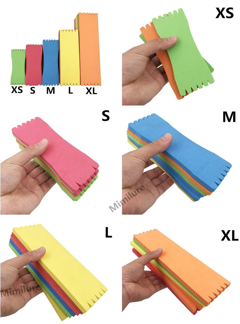 Mimilure Fishing Leader Holder Foam Board - Snelled Hook Holder for Fishing Line Storage Organizer Rig Keeper - 6PCS Large - Image 3