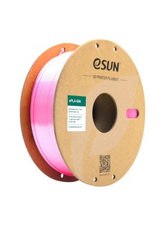 eSUN eSUN Silk PLA 3D Printer Filament, Dimensional Accuracy +/- 0.05 mm, 1 kg Spool, 1.75 mm, Pink  - Image 1