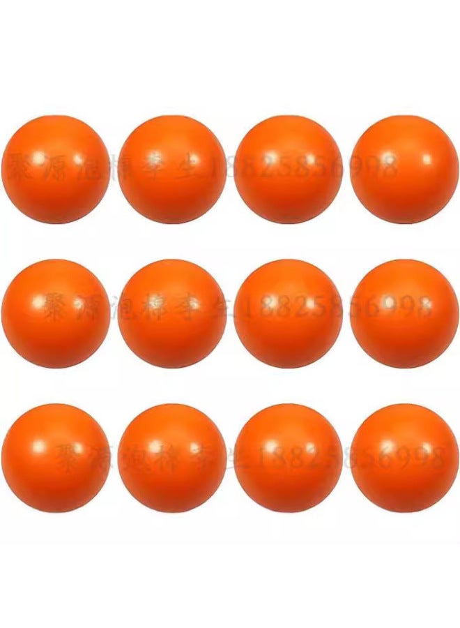 PU Foam Solid Pressure Ball Smooth Sponge Ball Polyurethane High Elastic Foam Children's Toy Stress Ball-Color:Powder-Diameter:90mm  - Image 5