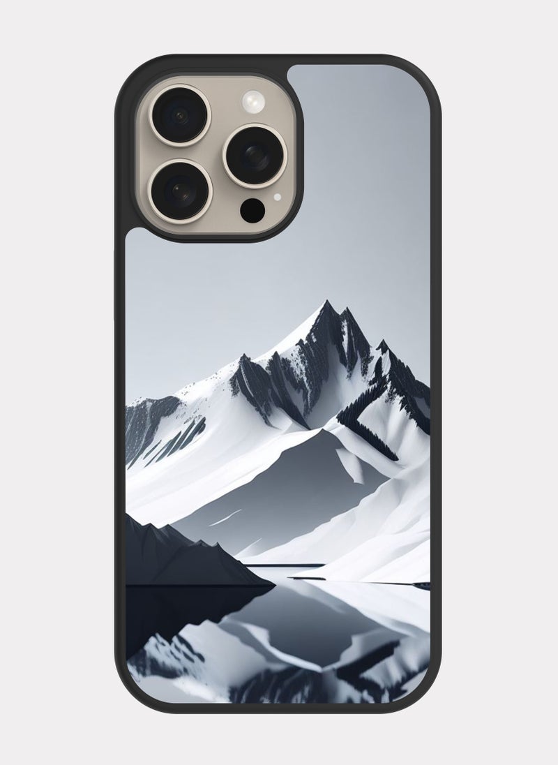 بكسلات كفر ايفون 15 برو ماكس جبال ابيض - Image 1