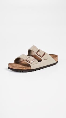 BIRKENSTOCK حذاء بيركنستوك أريزونا ببطانة ناعمة بلون التوب - مقاس EU 39 / مقاس النساء US 8-8.5 - Image 2