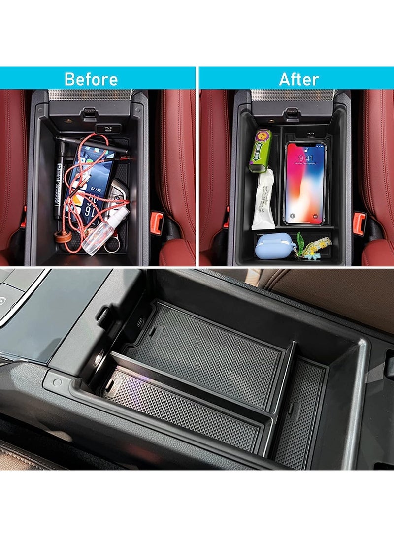 general Compatible with Centre Console Organiser Tray for Series 3 G20 2019-2023/4 Series G22 2021-2024, Console Organiser Tray for Series 3 2019-2023, Console Storage Boxes - Image 2