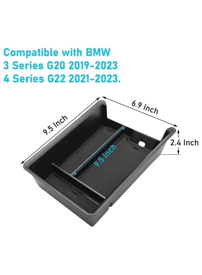 general Compatible with Centre Console Organiser Tray for Series 3 G20 2019-2023/4 Series G22 2021-2024, Console Organiser Tray for Series 3 2019-2023, Console Storage Boxes - Image 3