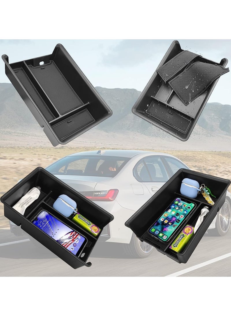 general Compatible with Centre Console Organiser Tray for Series 3 G20 2019-2023/4 Series G22 2021-2024, Console Organiser Tray for Series 3 2019-2023, Console Storage Boxes - Image 4