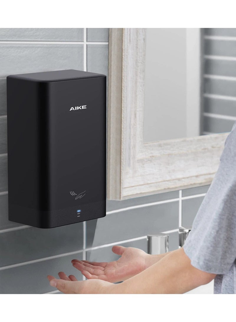 AIKE Automatic Wall Hand Dryers Portable Mini Hand Dryer Washroom Drying Hands 10-15s Quick Drying 900W 110V - Image 2