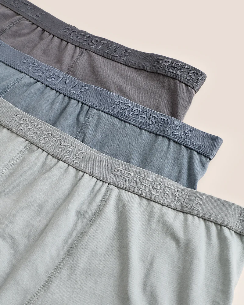Redtag Senior Boys Assorted Boxer Briefs 3 Pack