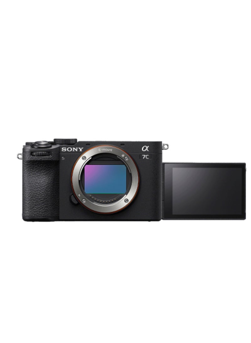 سوني كاميرا Alpha 7C II lLCE-7CM2/BQ هجينة بعدسة قابلة للتبديل كاملة الإطار - Image 2