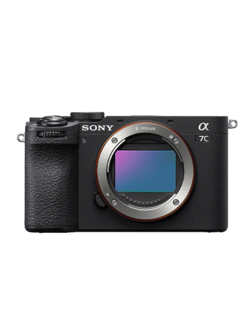 سوني كاميرا Alpha 7C II lLCE-7CM2/BQ هجينة بعدسة قابلة للتبديل كاملة الإطار - Image 1
