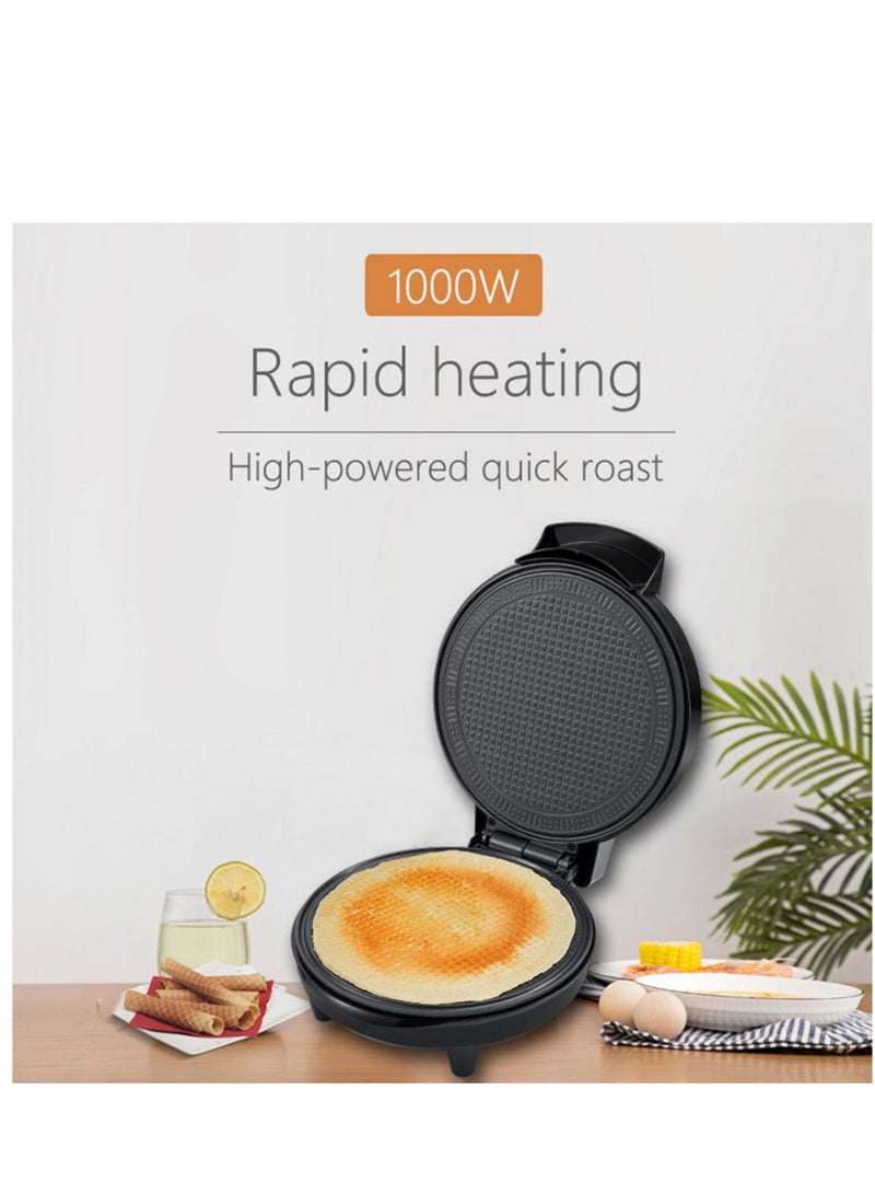 Electric Egg Roll Machine Waffle Maker 1000W Non Stick Ice Cream Cone Baking Iron Quick Heat Up Homemade Ice Cone and Crispy Egg Roll Machine Easy to Clean Dessert Maker for Kitchen  - Image 5