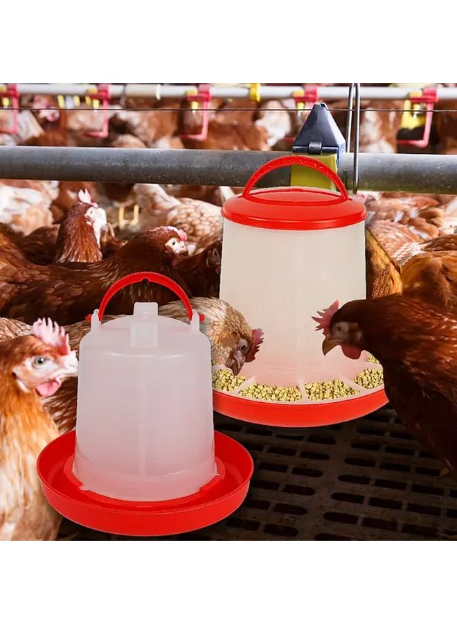 Automatic Poultry Feeding And Drinking System Water Dispenser For Chickens Ducks Geese Outdoor Farm - Image 3