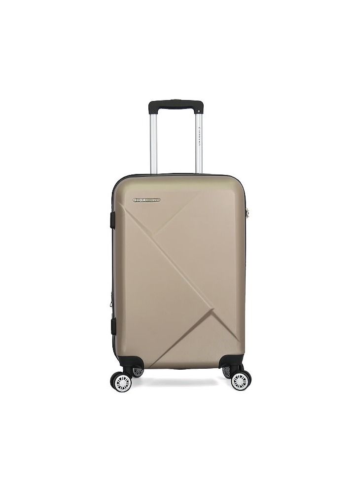 GIORDANO حقائب سفر جيوردانو صلبة العجلات 3 قطع، شامبانيا - Image 2