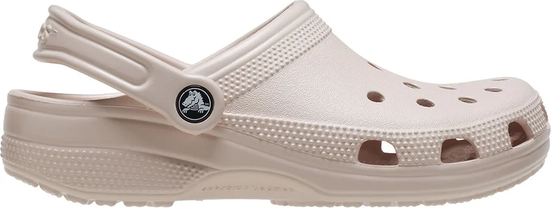 crocs Classic Women's Beige Casual Style Slippers 10001_6UR