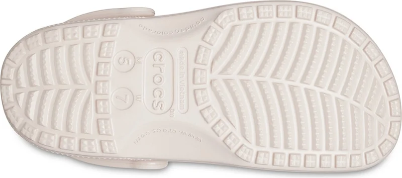 crocs Classic Women's Beige Casual Style Slippers 10001_6UR