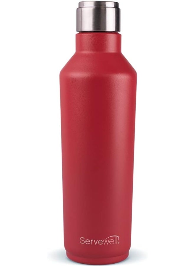 SERVEWELL Alaska - Water Bottle 675 ml - Solid & Steel - Image 1