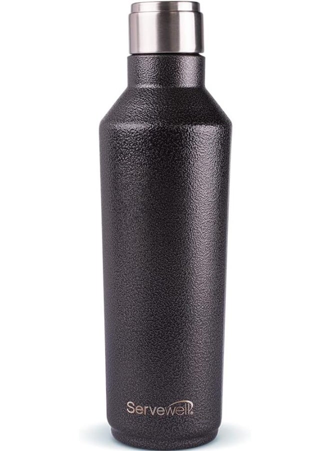 SERVEWELL Alaska - Water Bottle 675 ml - Solid & Steel - Image 3