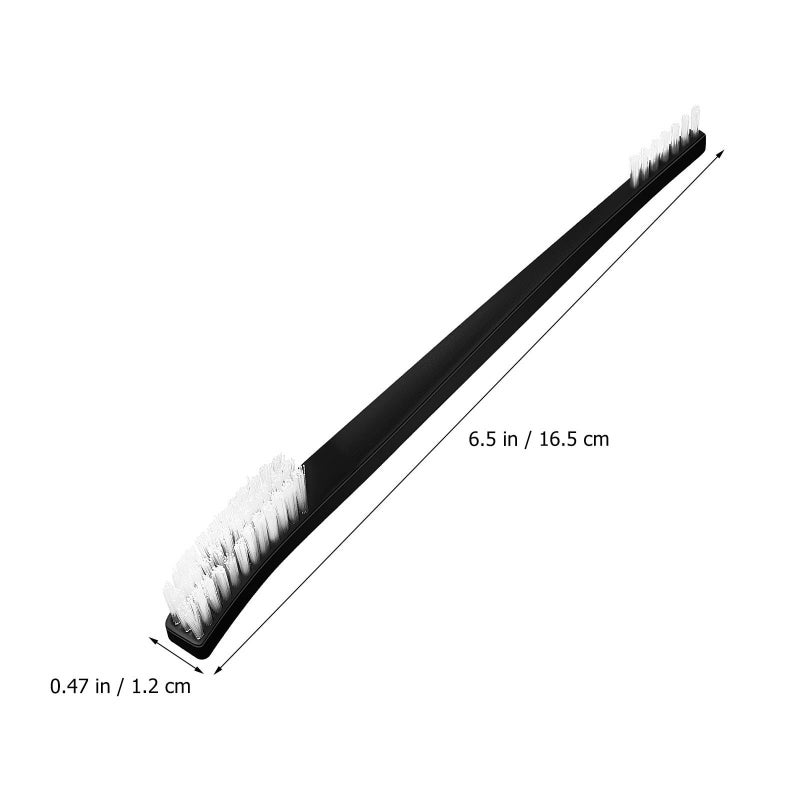 Plastic Double Ended Cleaning Brush Set 9 Pcs for Household Kitchen Bathroom Gap - Image 3