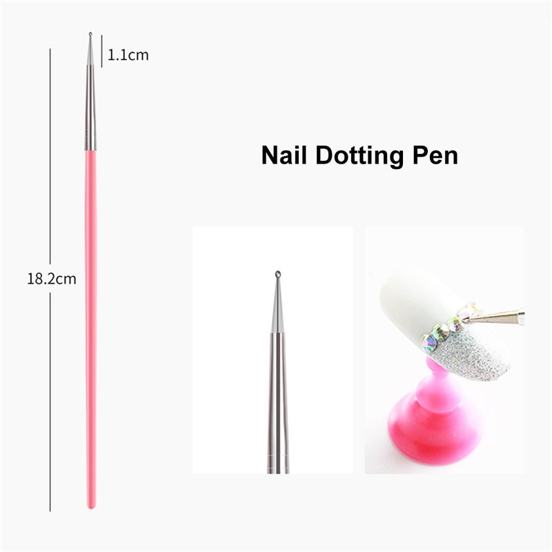 15pcs Nail Brush Kit Nail Art Tips UV Gel Nail Builder Brush for Nail Art Design Painting Pen Set Nail Tool - Image 2