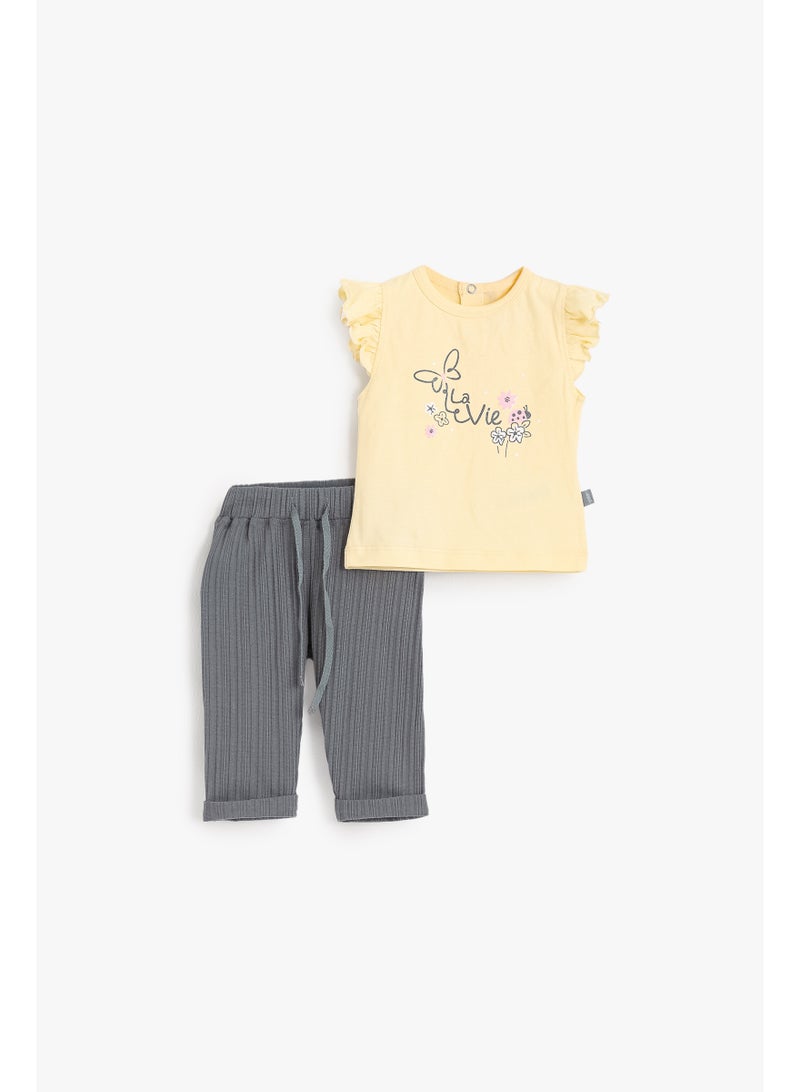 Junior Baby Girls Pyjama Set - Image 1