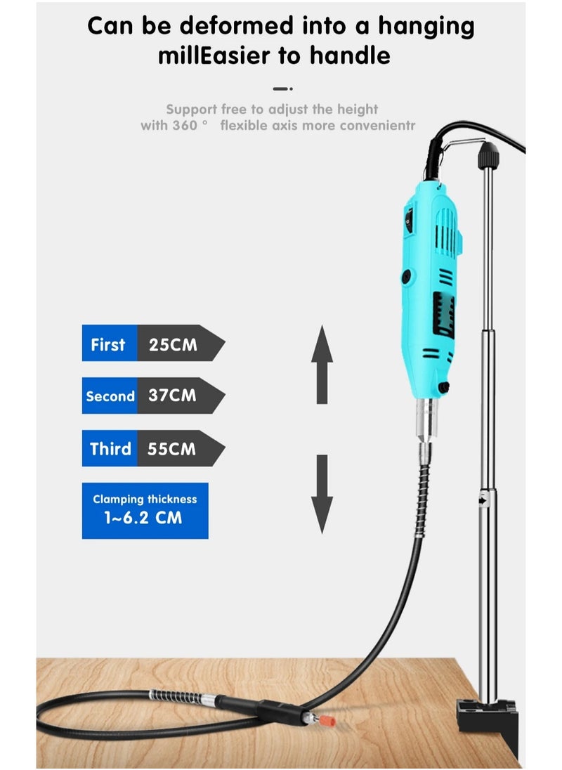 AROAQ 2PCS DIY Drill Engraving Electric Drill Dremel New Engraver Grinder Electric Tool Grinding Machine Drill 6 Variable Speed Polish  - Image 4