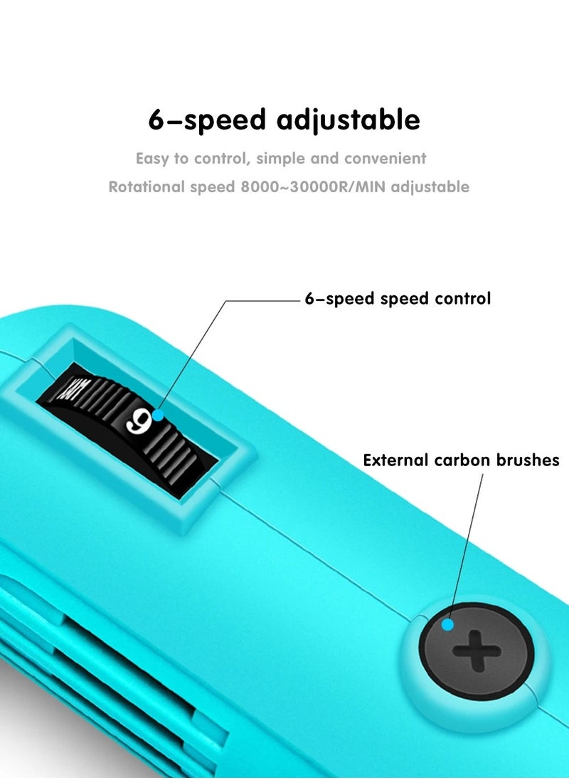 AROAQ 2PCS DIY Drill Engraving Electric Drill Dremel New Engraver Grinder Electric Tool Grinding Machine Drill 6 Variable Speed Polish  - Image 5
