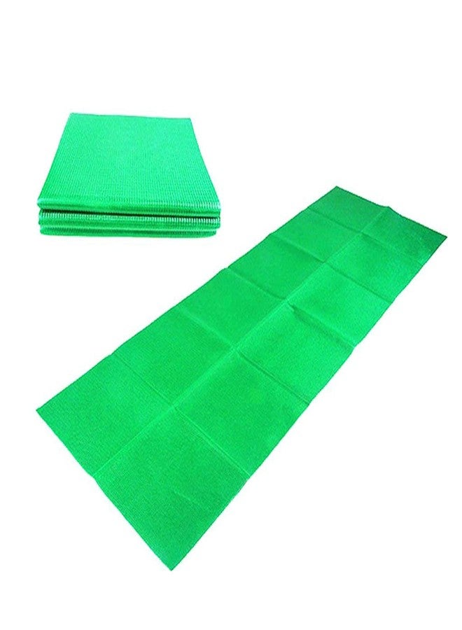 آيريس بساط يوغا قابل للطي من مادة PVC من IRIS Fitness Best Travel، بسماكة 4 مم، مقاس 173 سم × 61 سم (أخضر) - Image 3