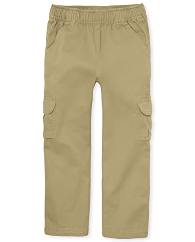 The Children's Place Boys Pull on Cargo Pants,Flax Single,14H - Image 1