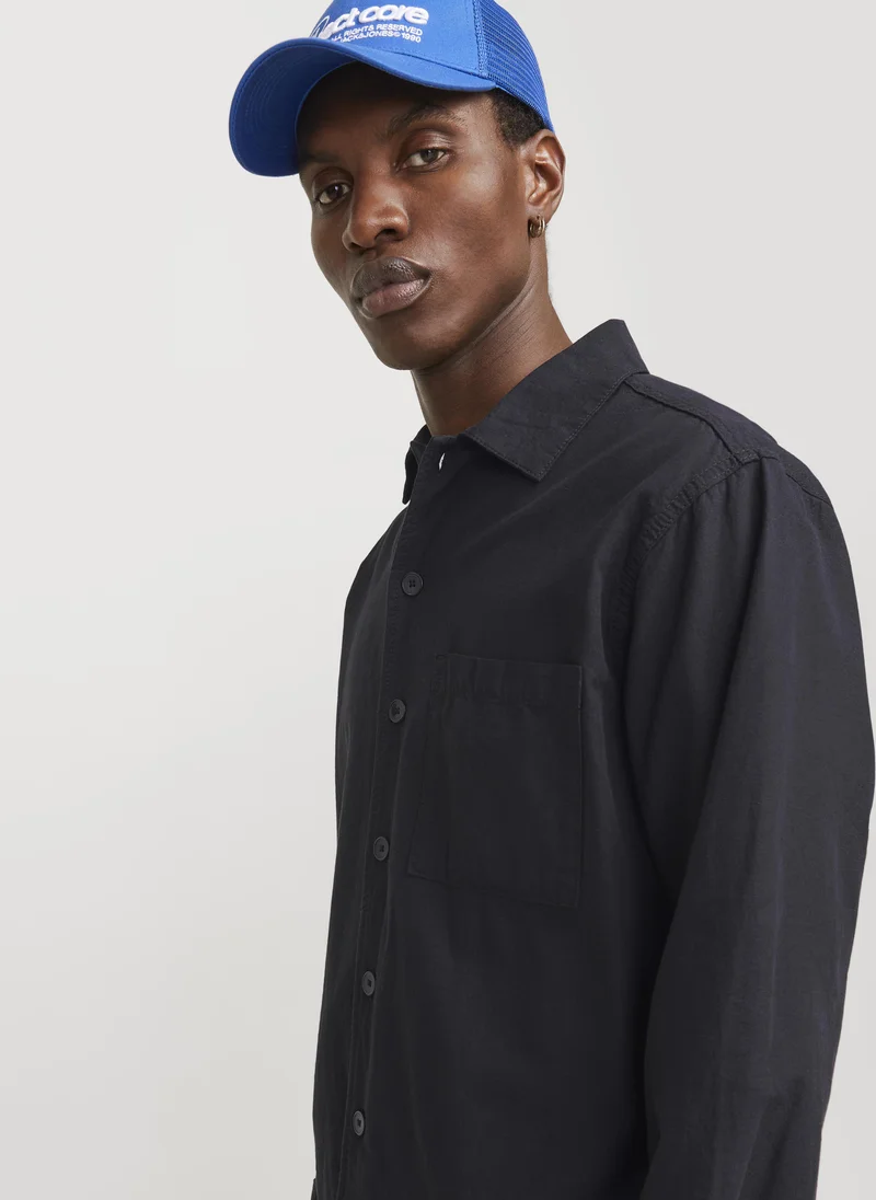JACK & JONES  Casual Long Sleeve Over Shirt for Men | Best Price UAE