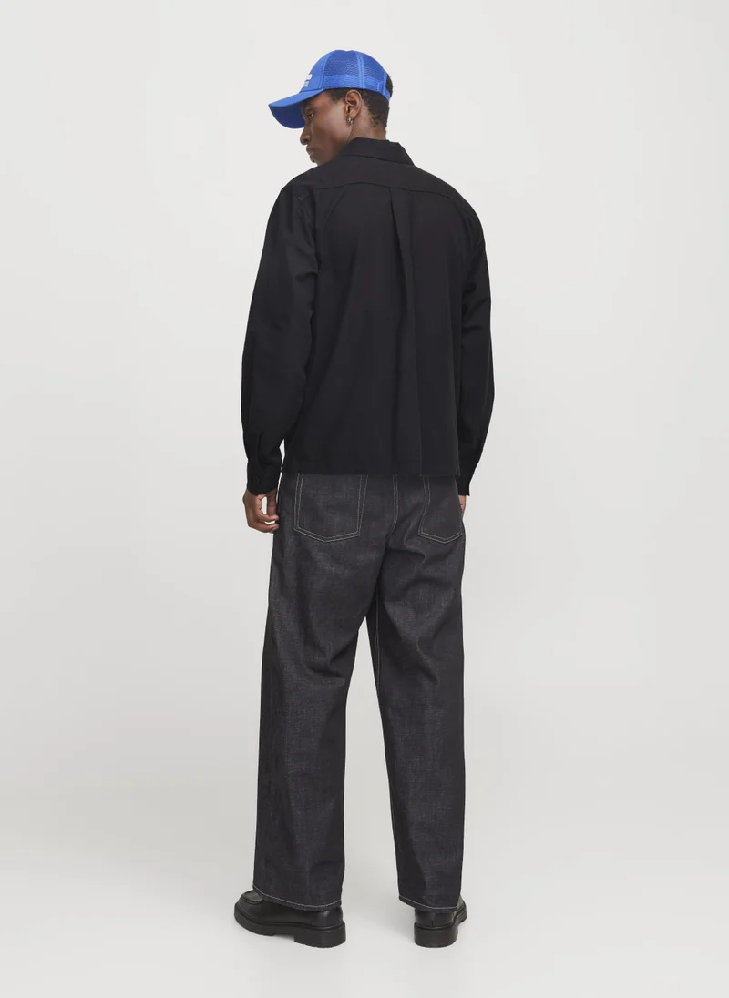 جاك اند جونز Casual Long Sleeve Over Shirt