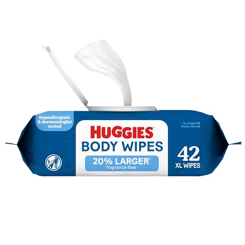 Huggies Extra Large Unscented Wipes, 1 Flip-Top Pack, 42 Count - Image 1