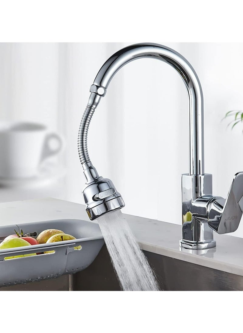 MODERN HOME Kitchen Faucet Sprayer Attachment, Movable Faucet Extender for Kitchen Sink, 360 Rotatable Sink Faucet Head Anti-Splash Tap Booster Shower and Water Saving Faucet for Kitchen  - Image 1